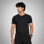 Performance,GymTshirt,Blue,Black,GymTech